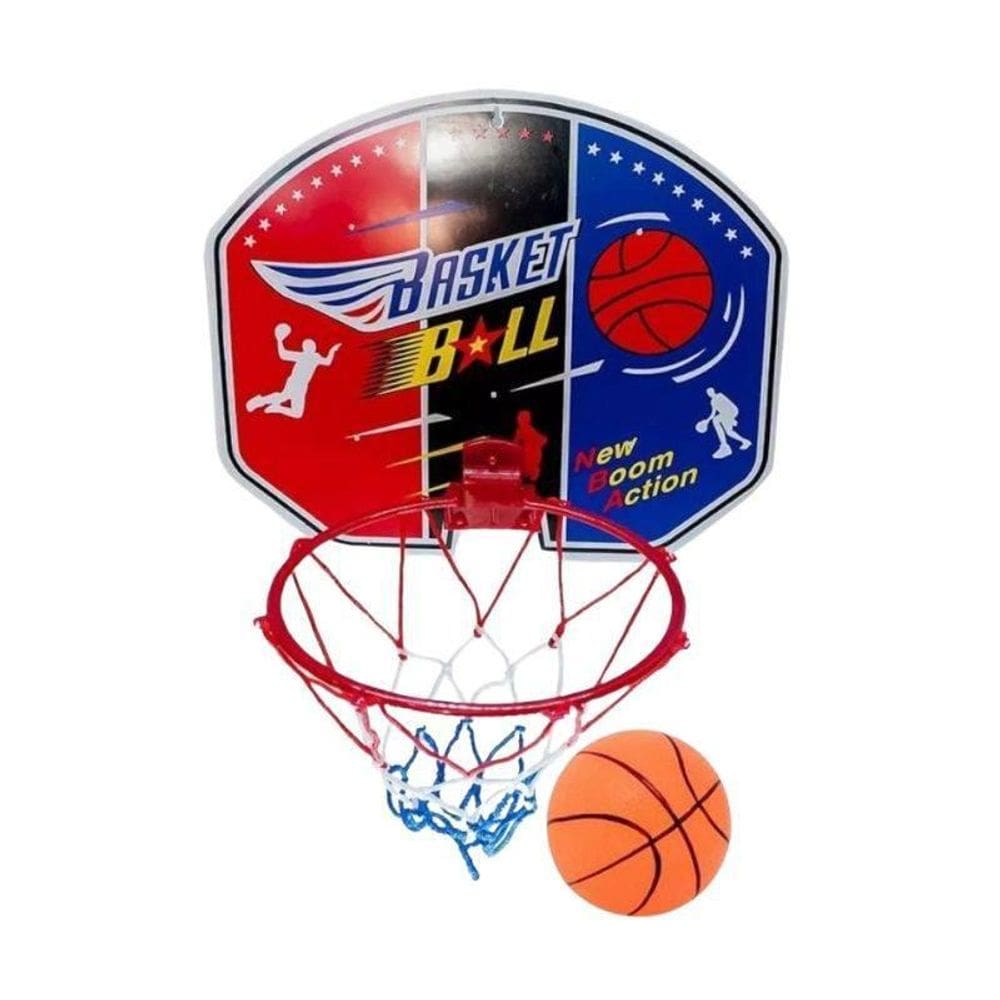 Cesta De Basquete Infantil Com Bola Tabela Para Pendurar