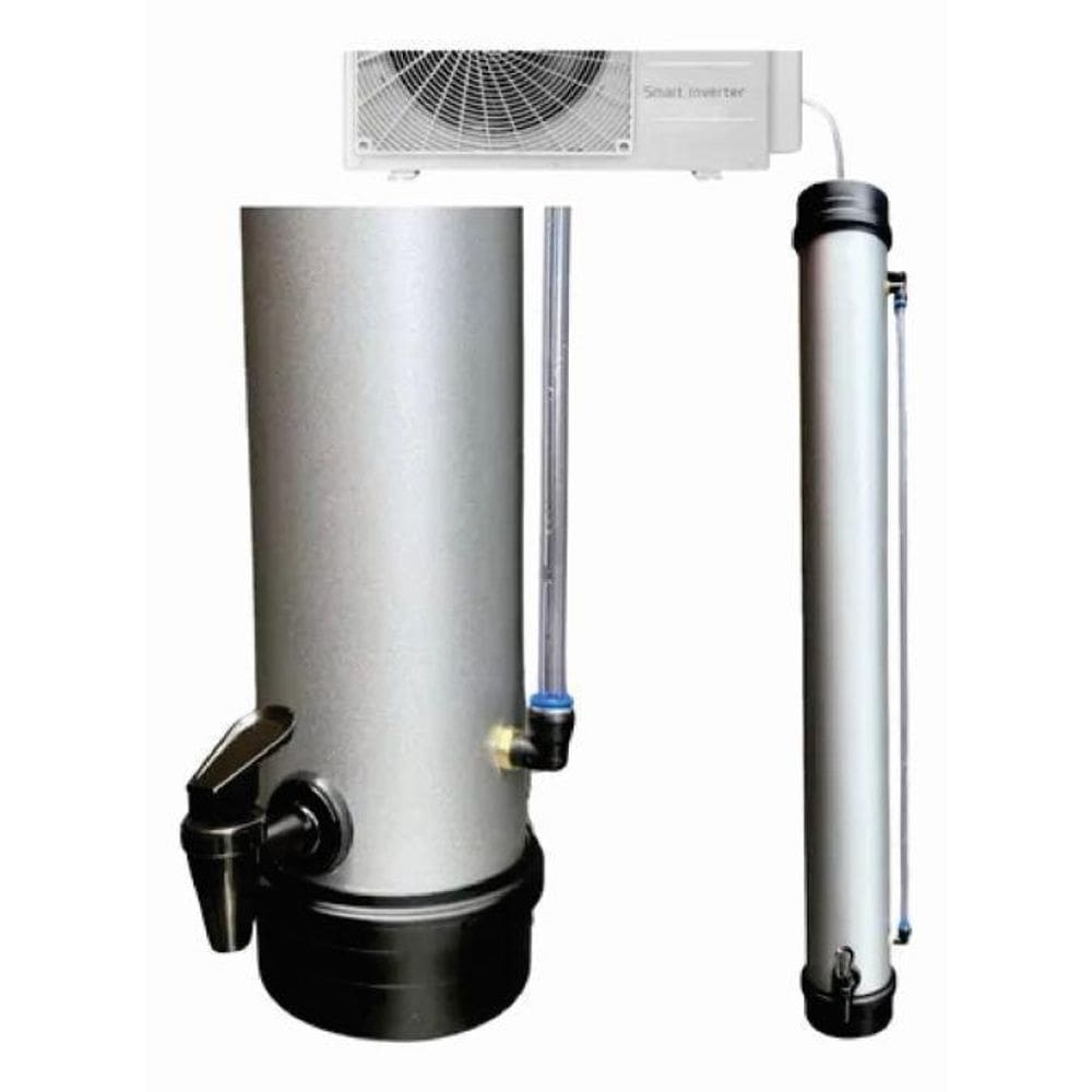 Dreno Coletor De Água Para Ar Condicionado - 8 Litros Cinza