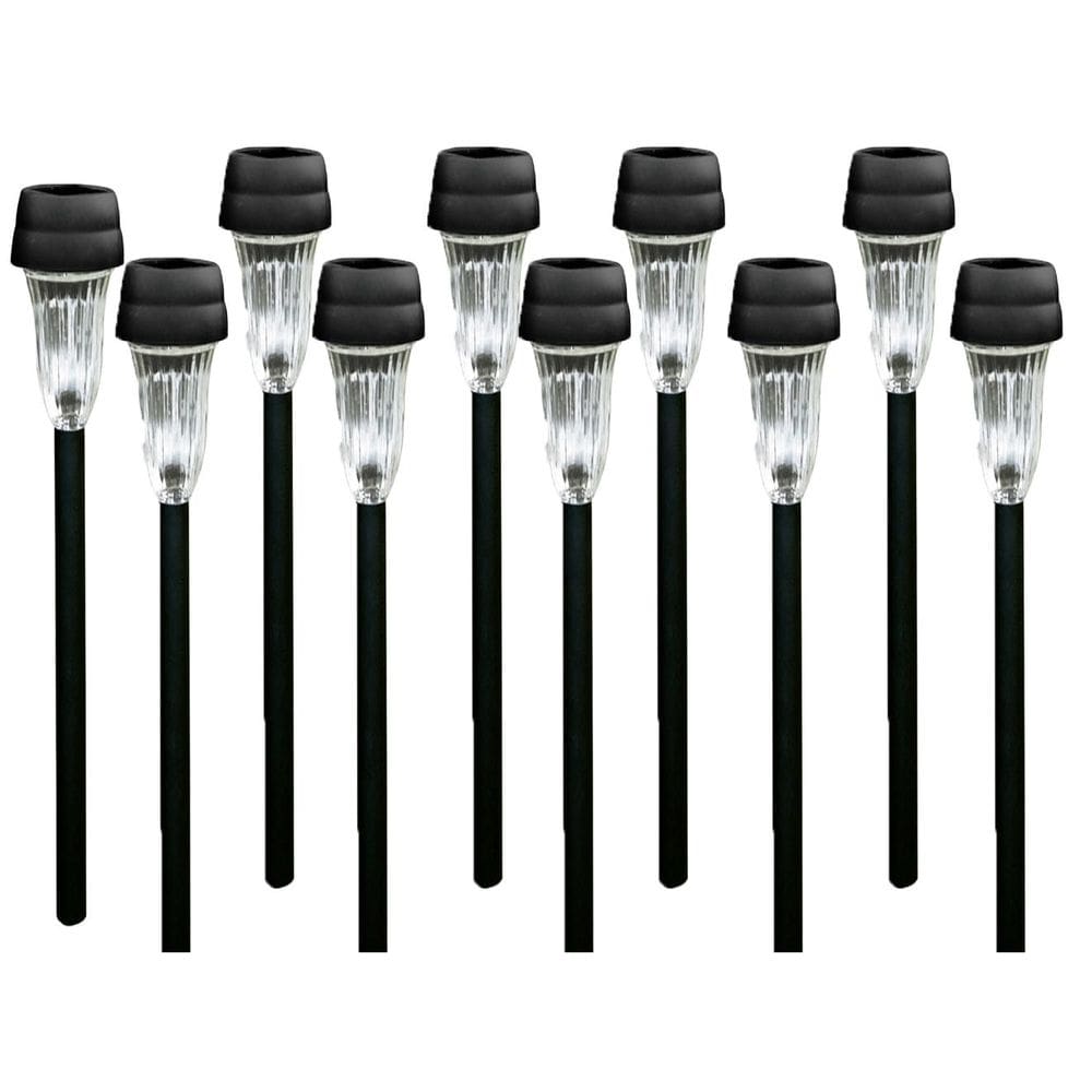 Kit 10 Luminária Luz Solar Led Automática Poste Iluminação