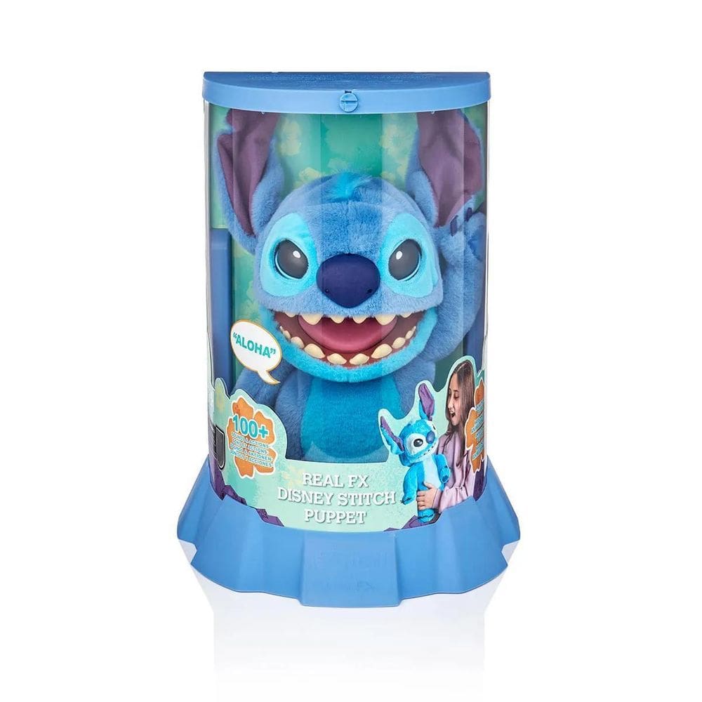 Stitch Robô  Fantoche  Interativo Com Sons - Stitch Wow 4420