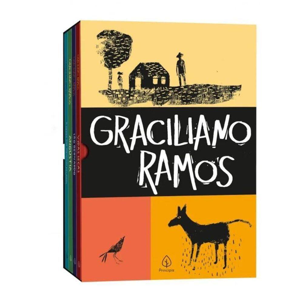 Box Com 4 Livros - Graciliano Ramos - Principis