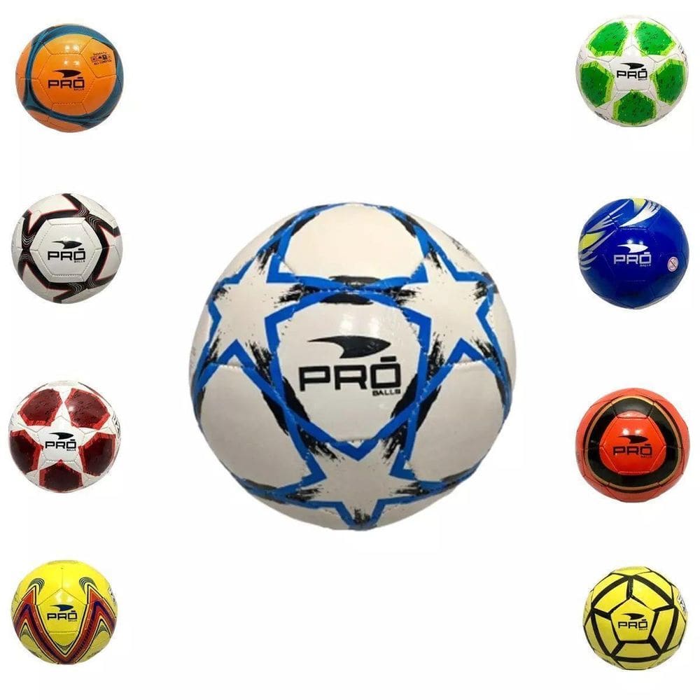Bola De Futebol F5 Pró Balls Cores Pvc Resistente