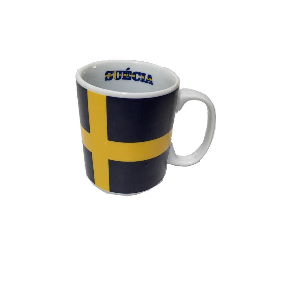 Caneca da bandeira da Suécia