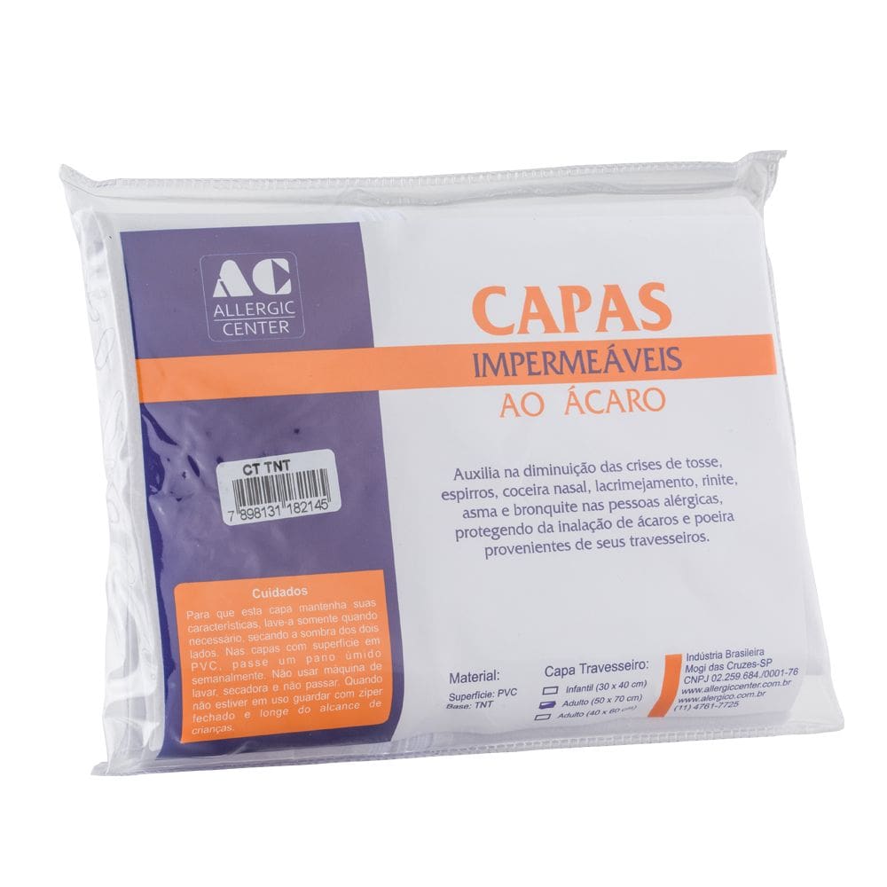 Kit Solteiro PVC/TNT  - Capas impermeáveis ao ácaro