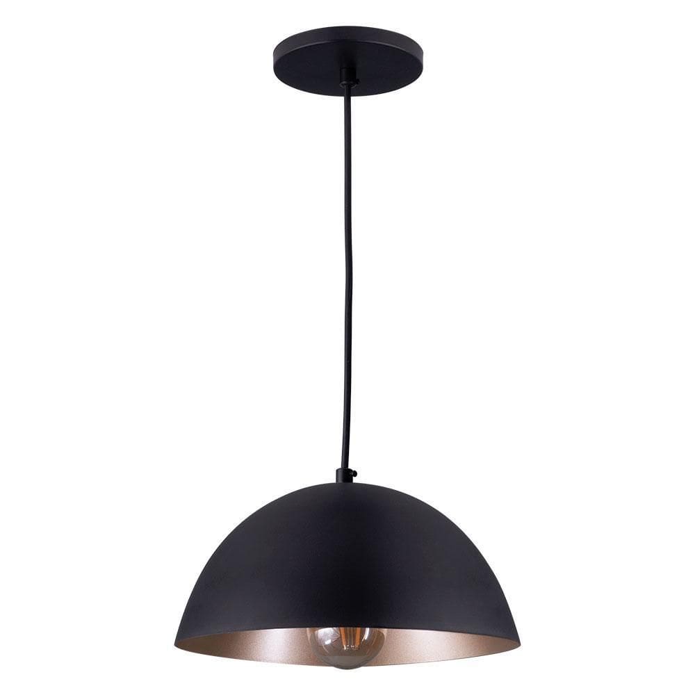 Luminária Pendente Meia Lua Montreal P Lustre Sala Mesa