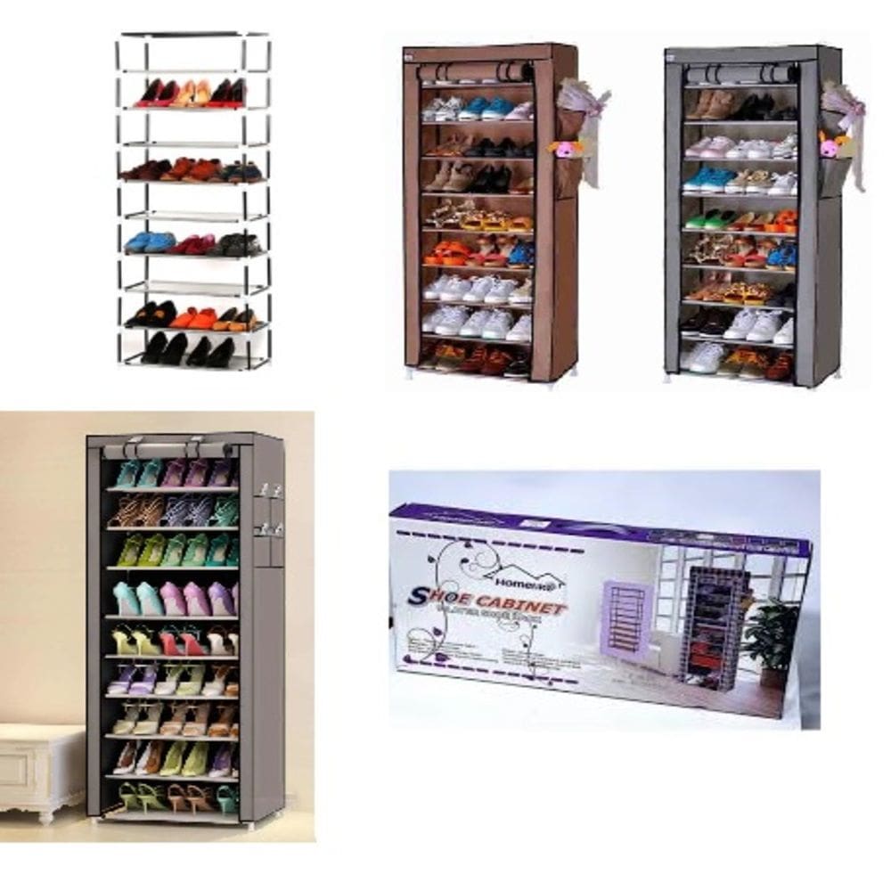 Sapateira Organizer 10 Prateleiras Desmontável 1,5m