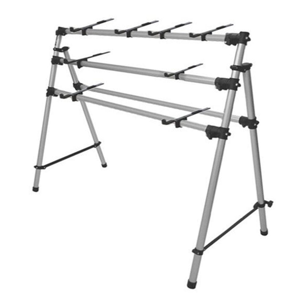 Suporte Estante Triplo Para 3 Teclados Musical Arranjador Marca Titanium Modelo TY312 1,35 Metros