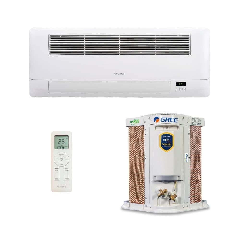 Ar Condicionado Split Cassete 1 Via Inverter Gree G-Línea 18000 BTUs Frio GKC18DA-D6DNA1A - 220V
