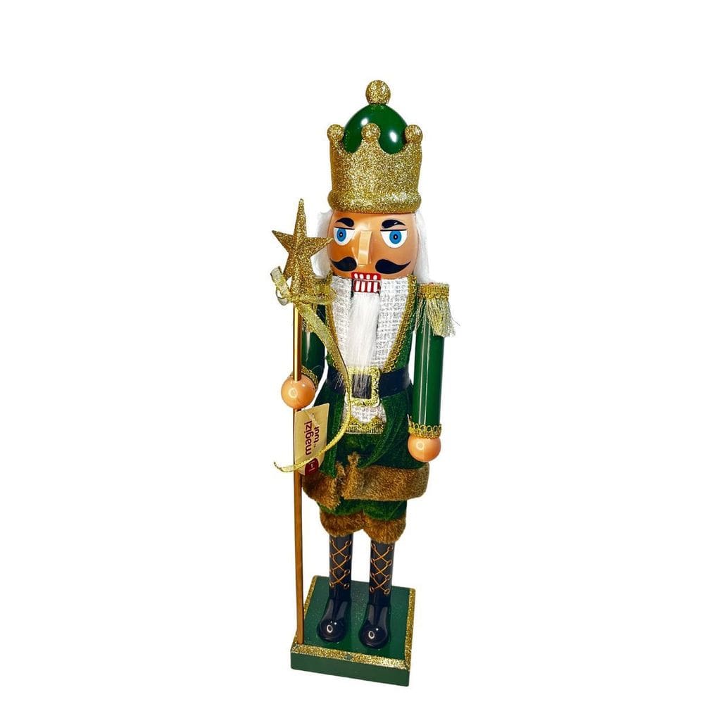 Quebra Nozes Decorativo 60Cm Verde Magizi 28738