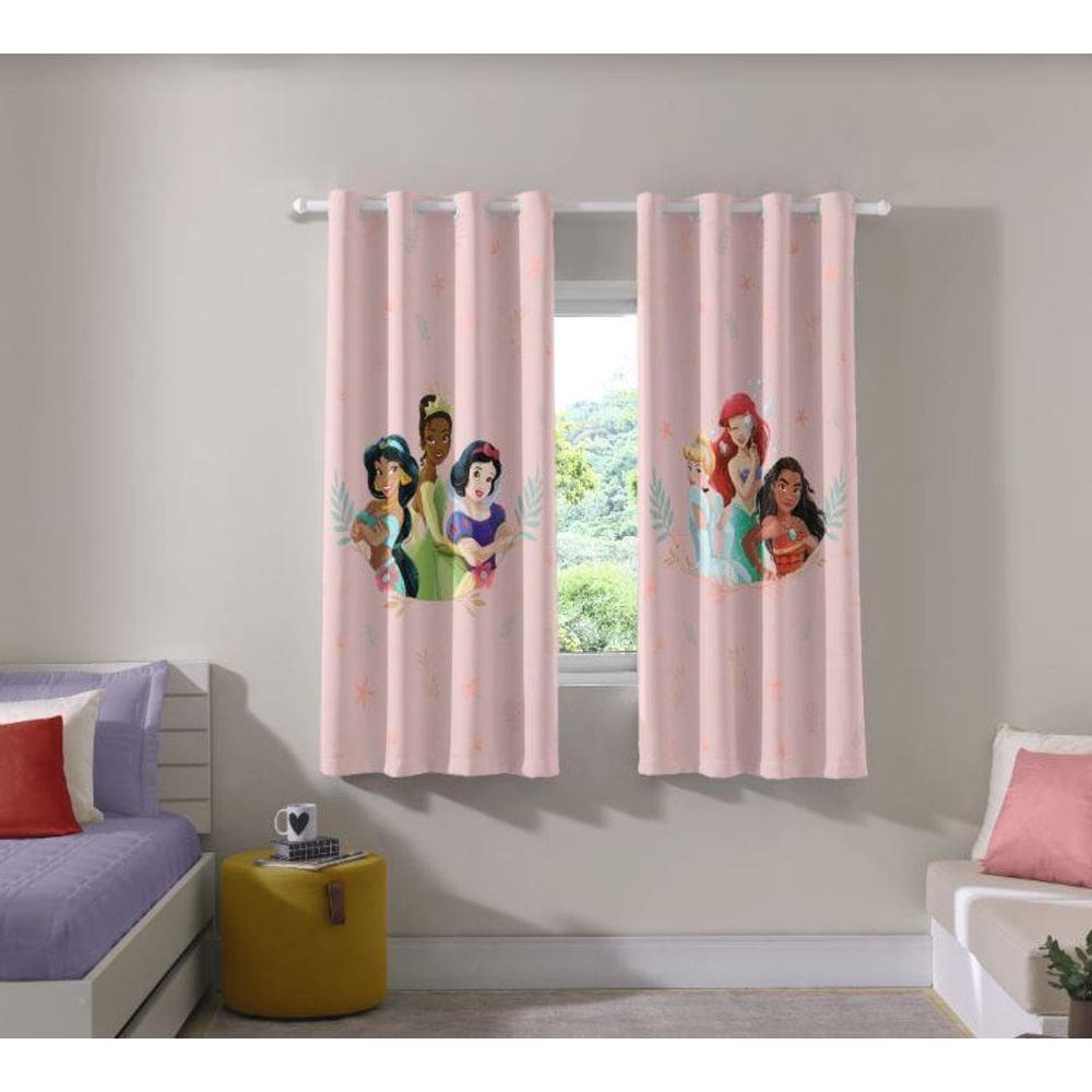 Cortina Corta Luz 2,60 X 1,70 Princesa Bella Janela