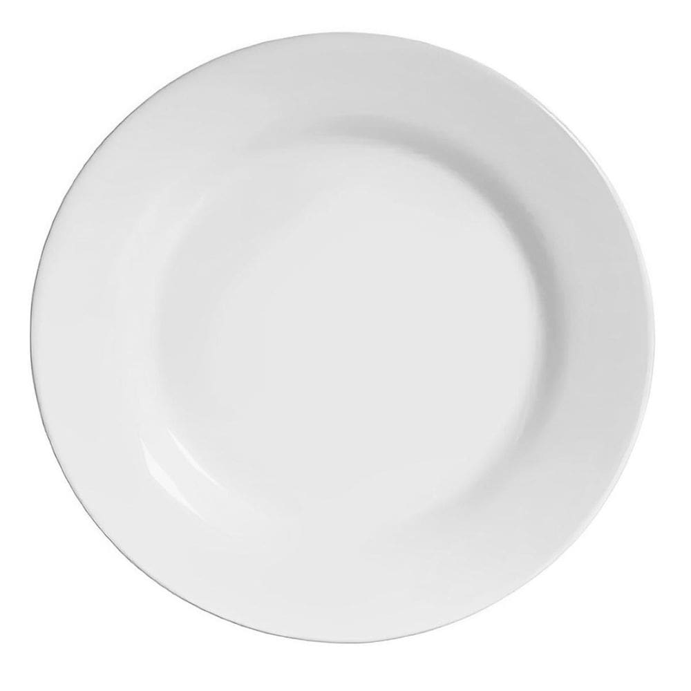 Jogo De Pratos Melamina Redondo Sobremesa 18Cm 6 Unidades