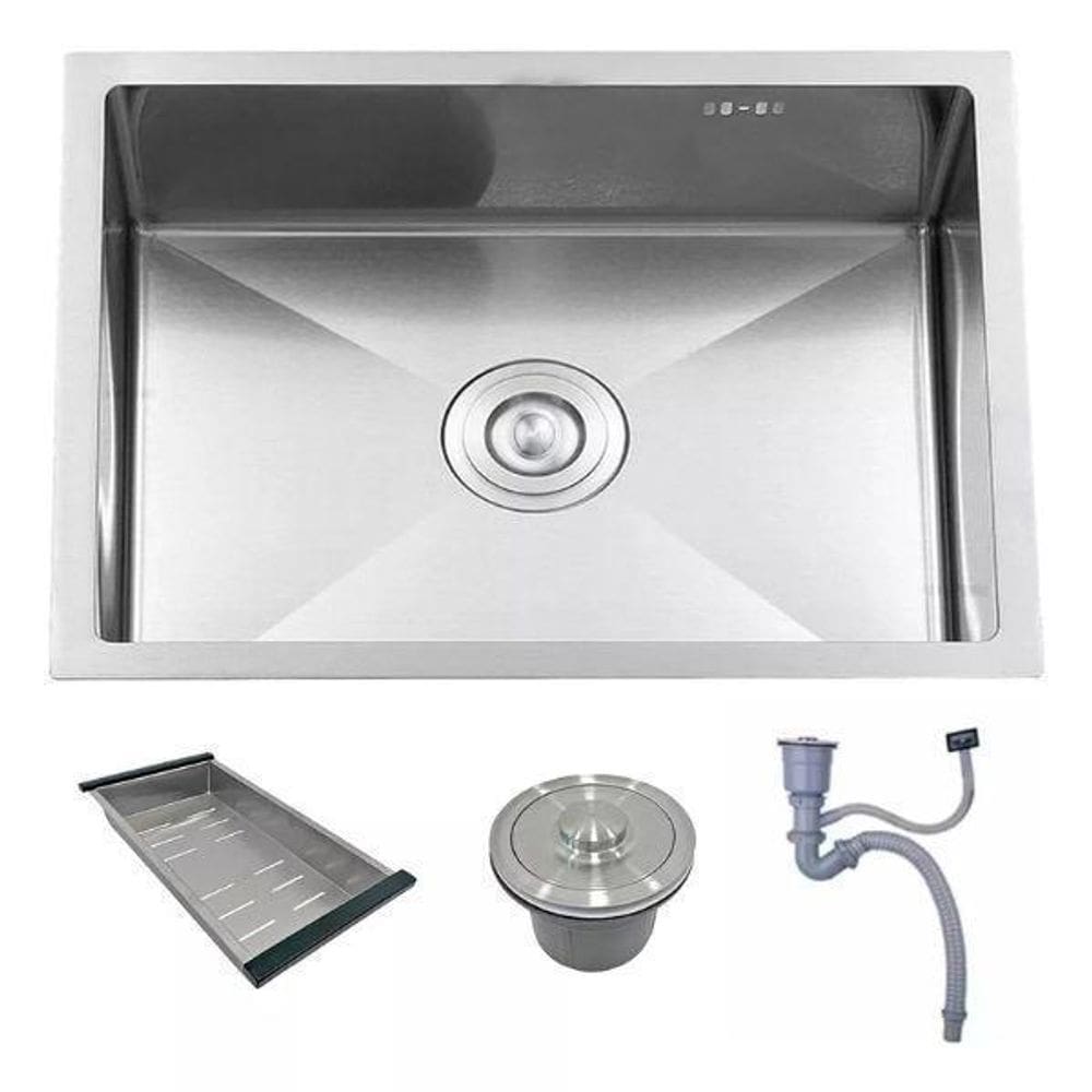 Cuba Cozinha Gourmet Aço Inox Escovado 304 Completa 50X40