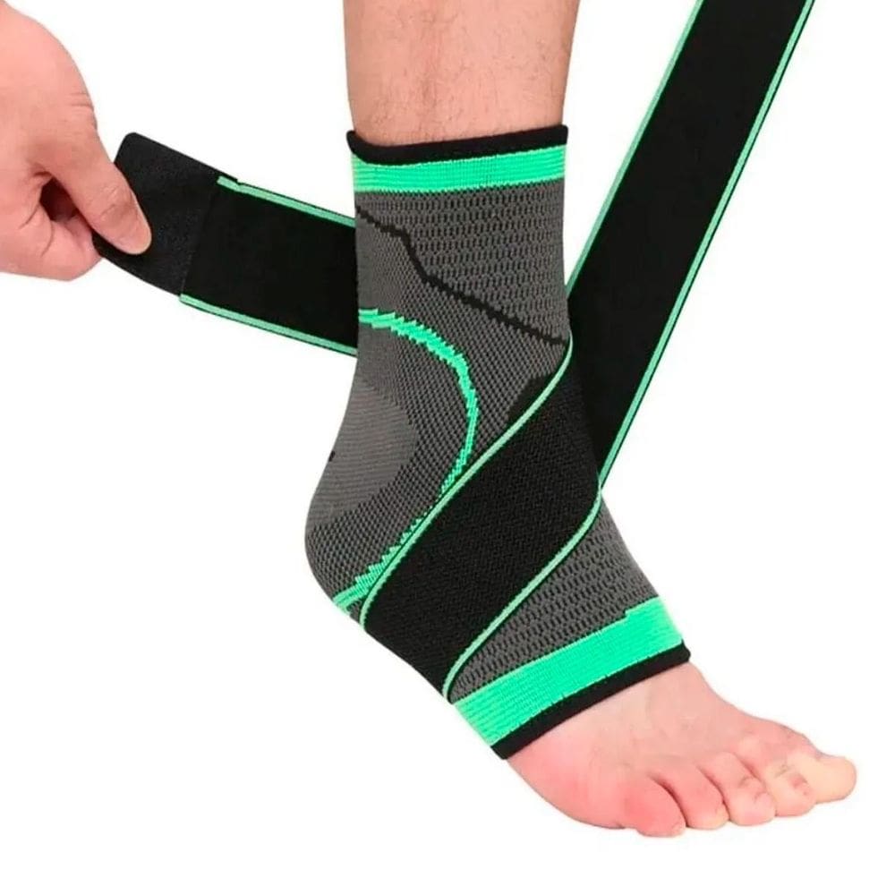 Tornozeleira Confortável Para Tratamento Lesões E Exercícios