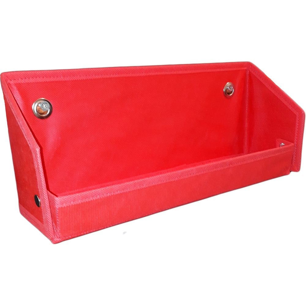 Revisteiro TNT e Papel Reforço Vermelho 40x15x10cm