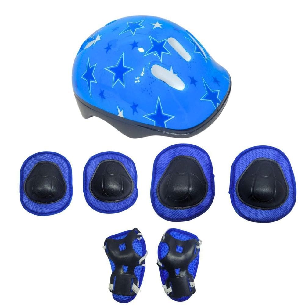 Kit De Proteção Infantil Estrela Azul 7 Peças