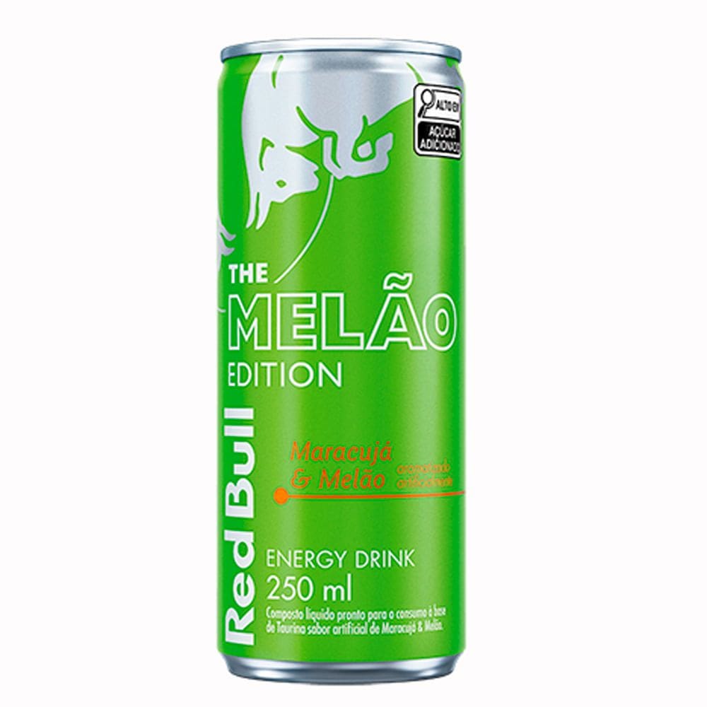 Energético Red Bull The Summer Edition Sabor Maracujá e Melão 250ml