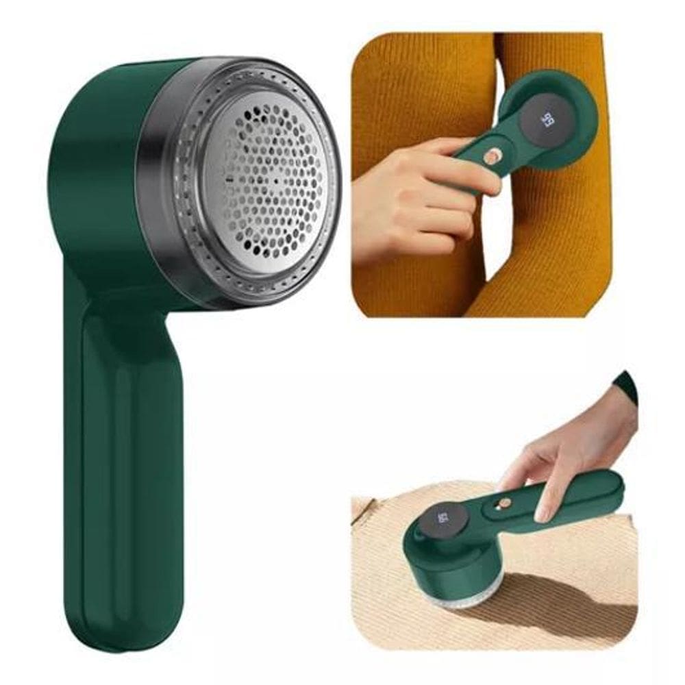 Removedor de Pelos e Fiapos Elétrico Recarregável - VALECOM