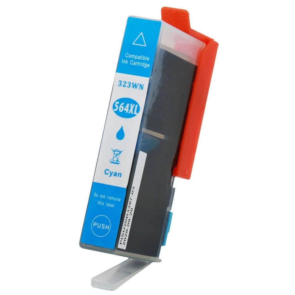 Cartucho de Tinta Ciano Compatível com 564 564xl CB323WN para 3070a 4620 B210 B010 B111 B611 C510 C6380 B8553 14ml