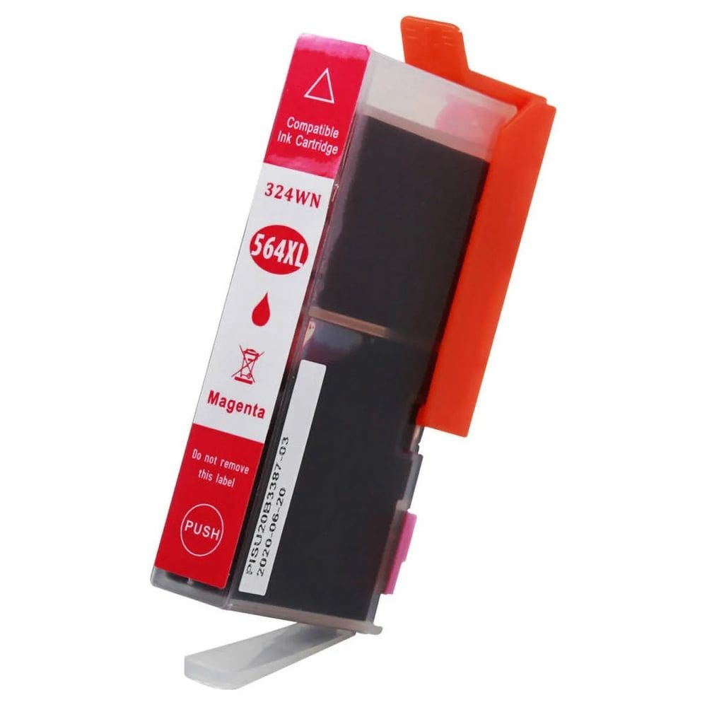Cartucho de Tinta Magenta Compatível com 564 564xl CB324WN para 3070a 4620 B210 B010 B111 B611 C510 C6380 B8553 14ml