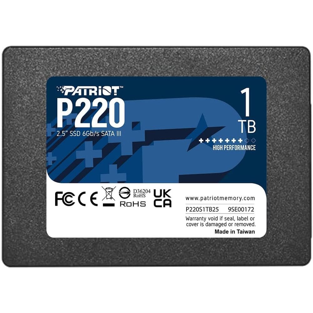SSD 2.5 1TB Patriot P220 - (P220S1TB25)
