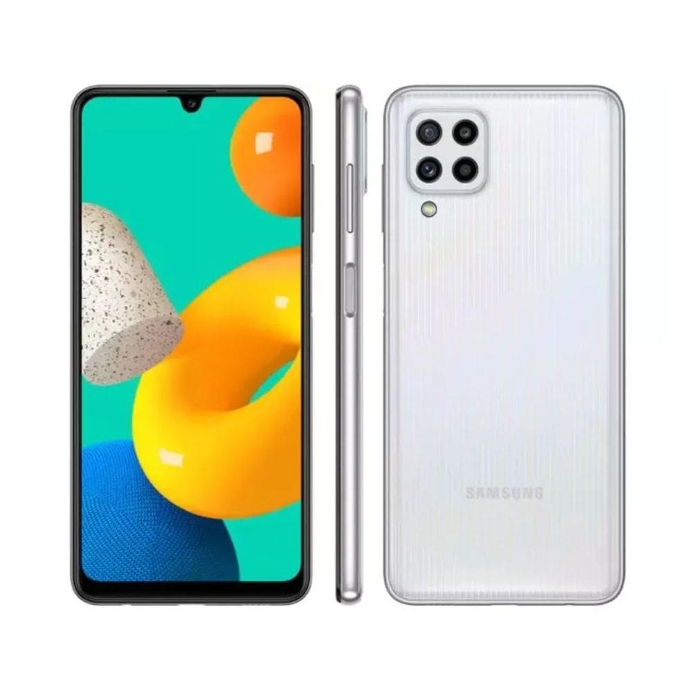 Usado: Samsung M32 128 GB Branco - Regular