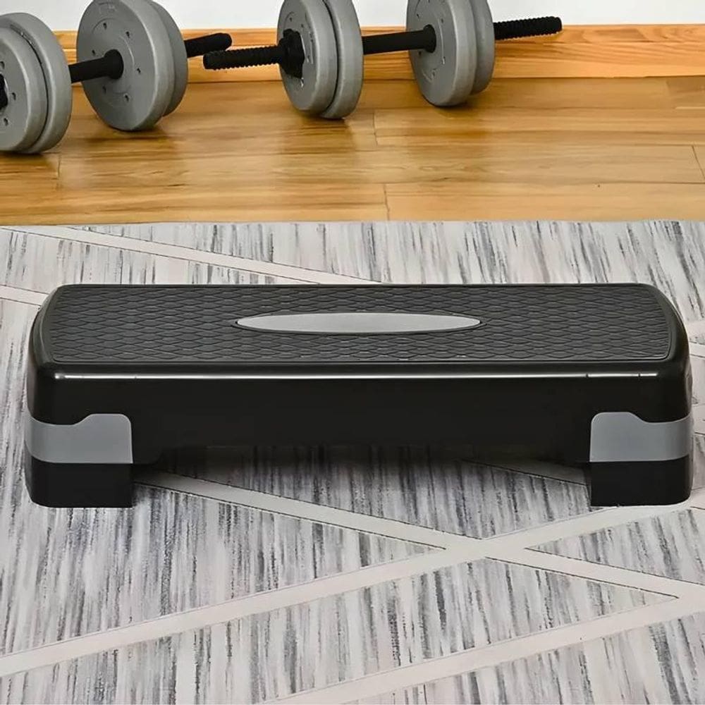 Step Para Ginástica Academia Exercícios Ajustável 2 Níveis