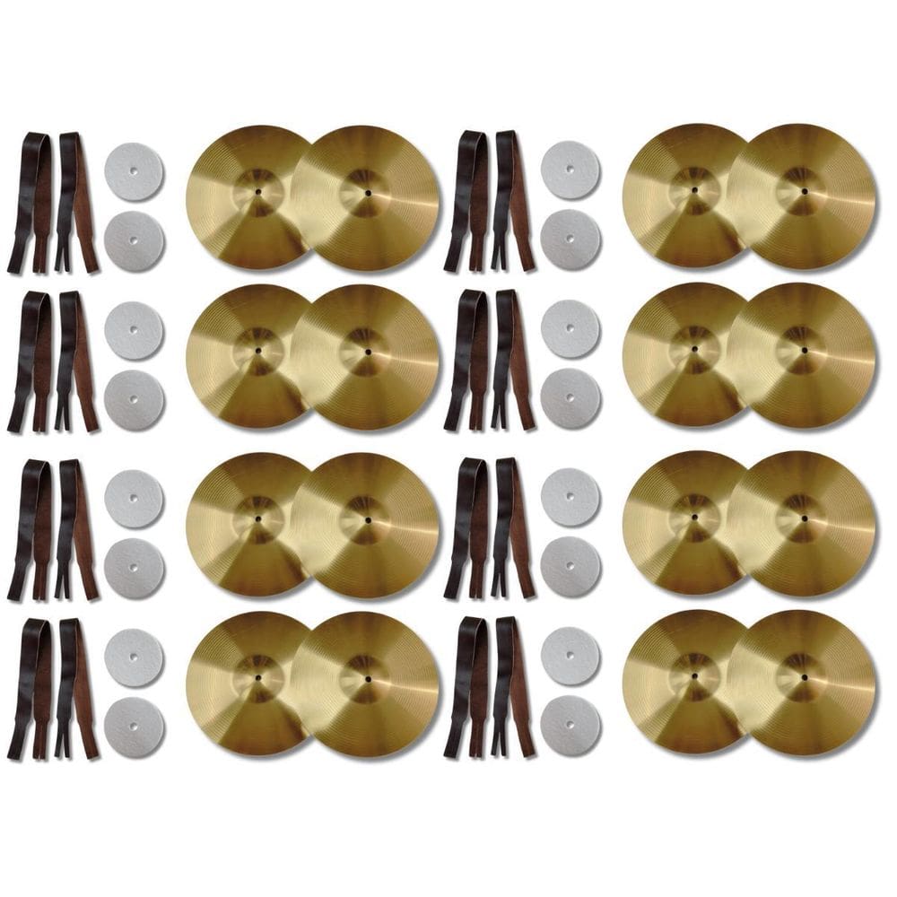 Kit 8 Par Prato 14 Marcial C. Ibanez + 8 Par Alça Couro