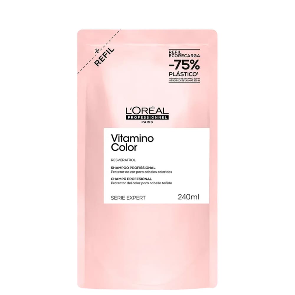L`Oréal Professionnel Serie Expert Vitamino Color Resveratrol Refil - Shampoo 240ml