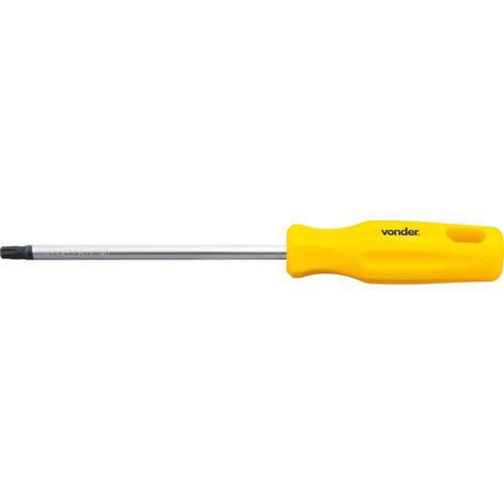 Chave Hexalobular T45 Reta C/Cabo Vonder