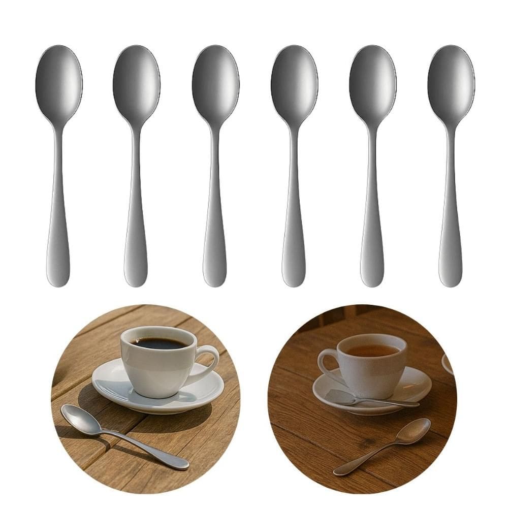 Conjunto Colher Chá Café 6 Peças Italiana Forever Salvinelli