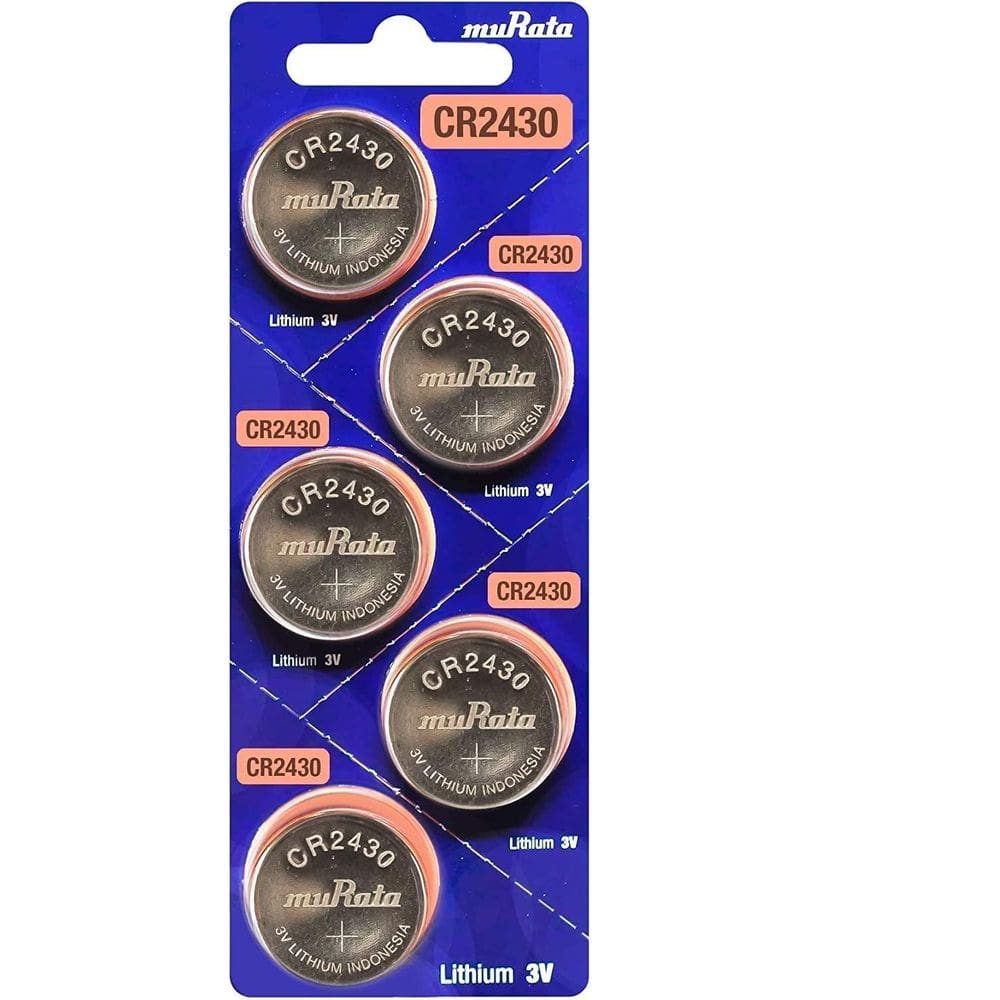 Bateria Pilhas Cr2430 3V Relógios Sony Murata C/5 Unid