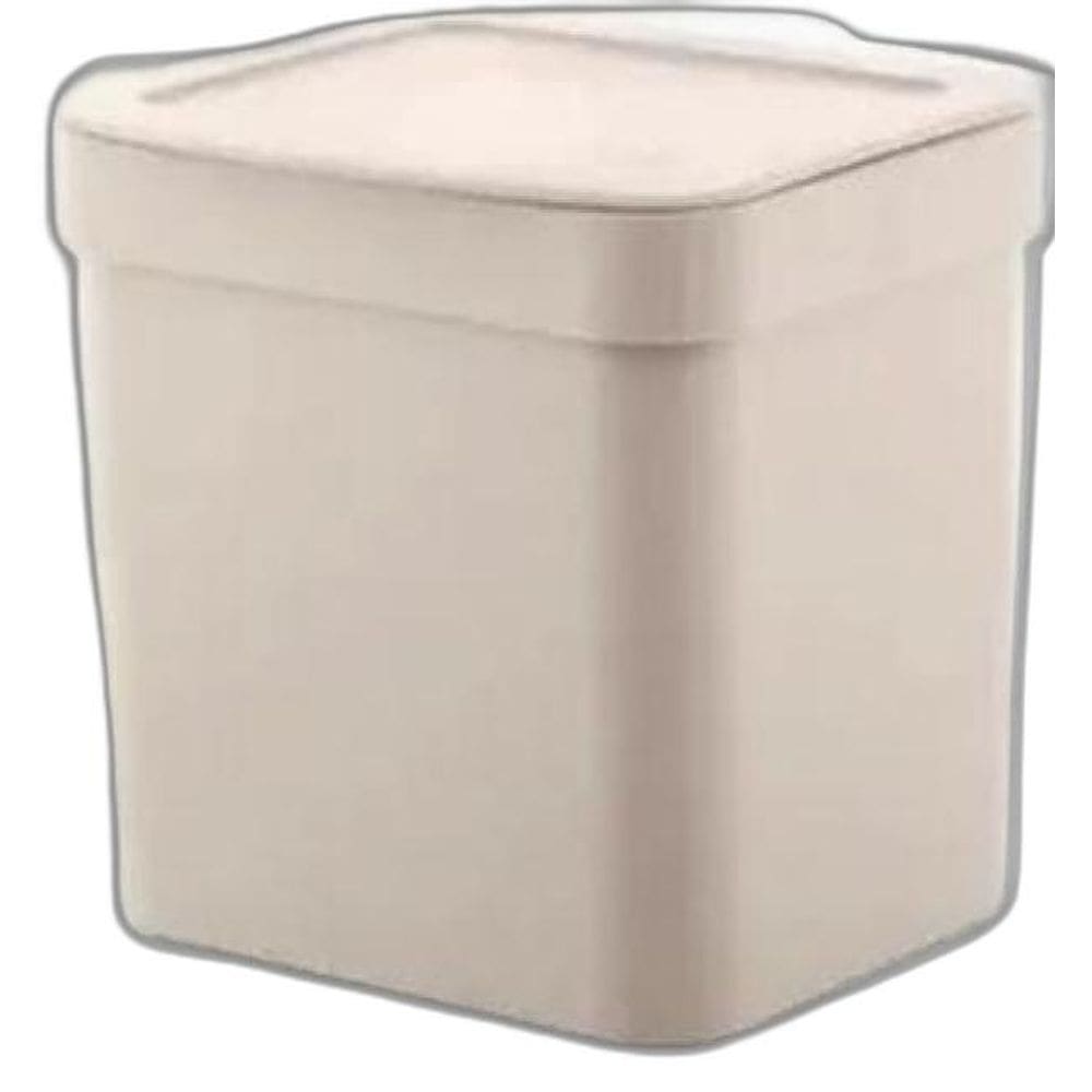 Lixeira Cozinha 4,7L Com Suporte Fixação Parede Suspensa