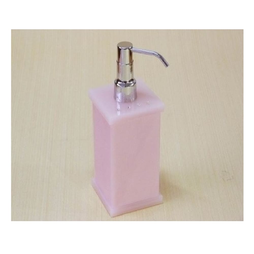 Saboneteira Liquida Pia Bancada Acrilico Rosa Strass