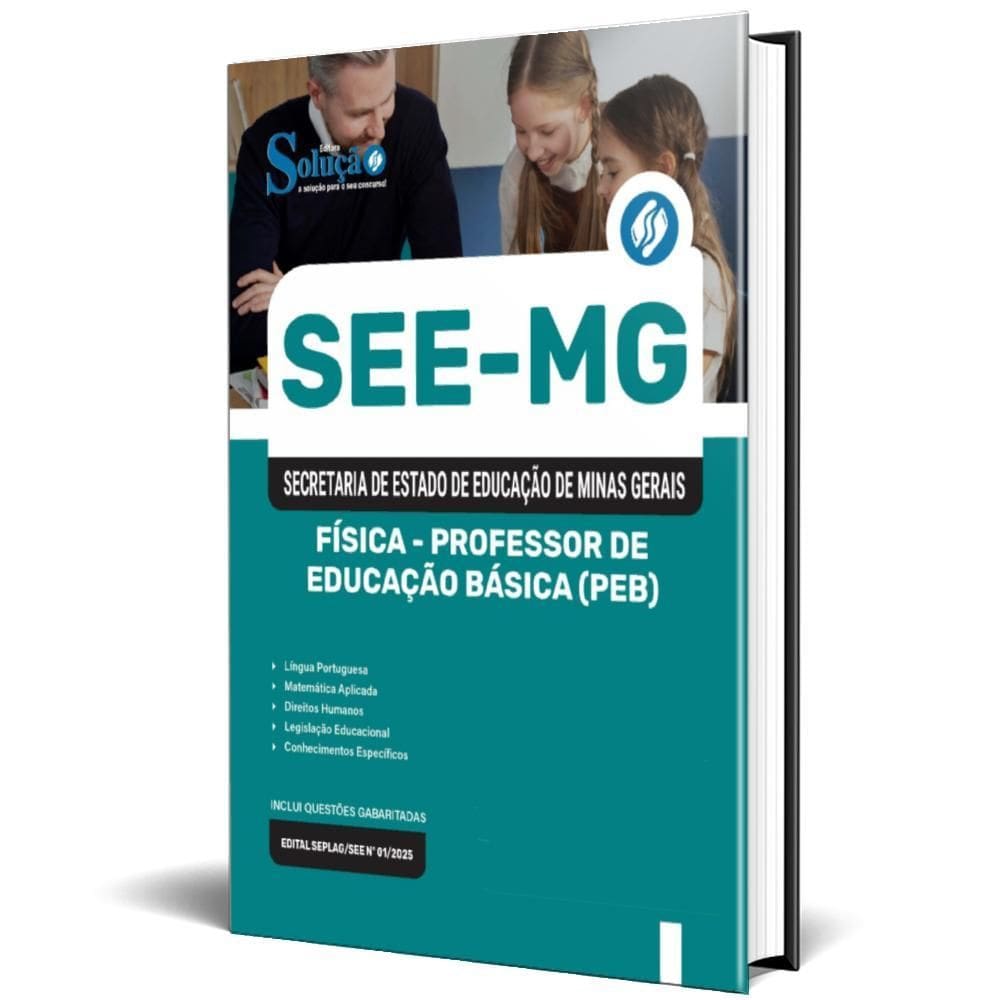 Apostila See Mg 2025 - Física Professor Educação Básica Peb