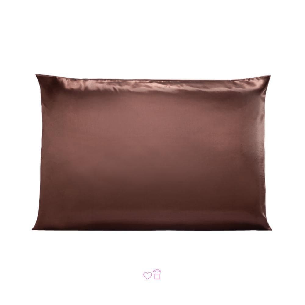 Fronha De Cetim Avulsa Antifrizz 50X70 Cabelo - Marrom