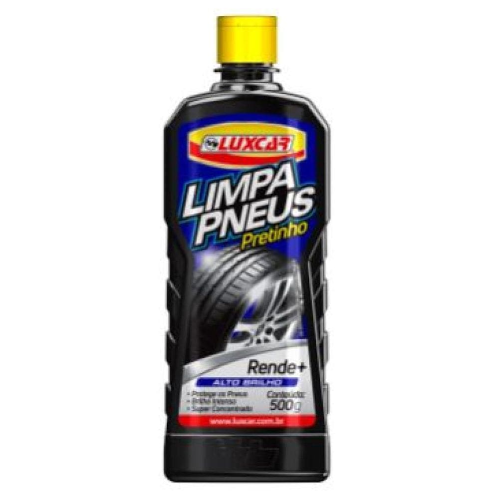 Limpa Pneu Pretinho 500Ml Luxcar Alto Brilho Líquido