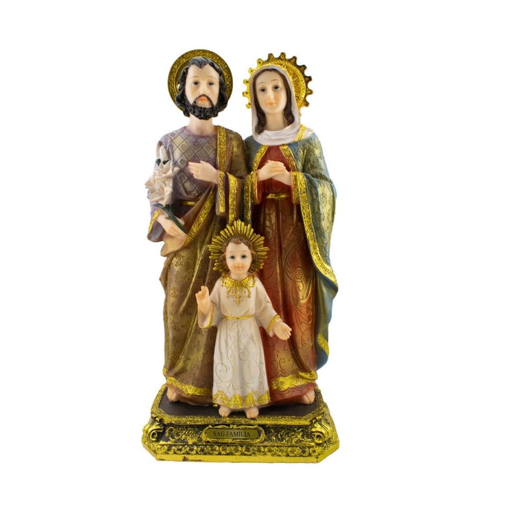 Sagrada Família 41cm - Enfeite Resina