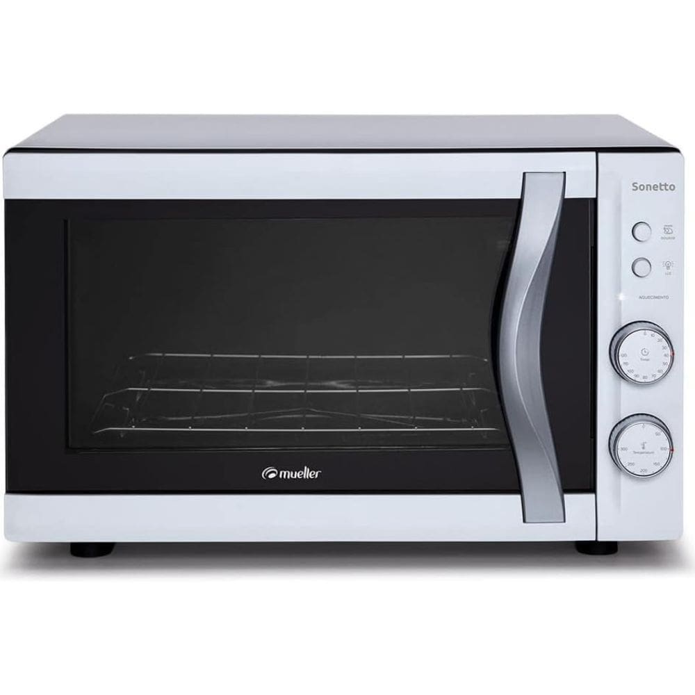 Forno Eletrico Mueller Sonetto 44 Litros Grill Dourador Branco 220V
