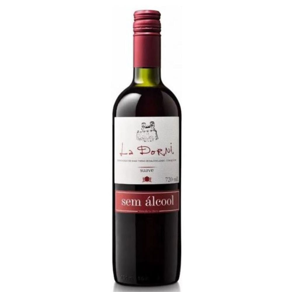 Vinho sem álcool La Dorni Tinto Suave 720ml