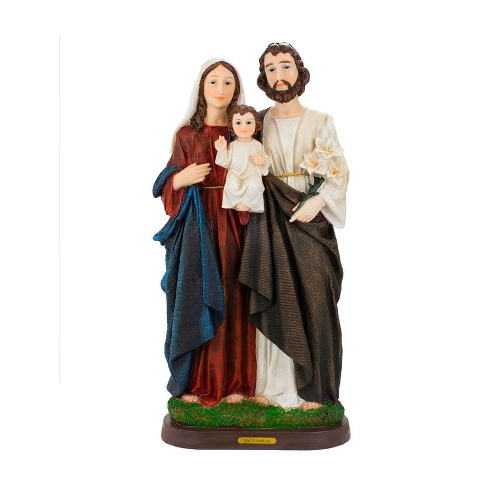 Sagrada Família 63cm - Enfeite Resina