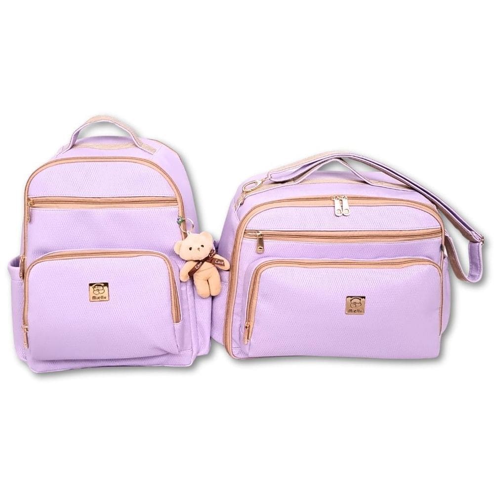 Kit Bolsa Mala Maternidade Bebe Enxoval Grande + Mochila +