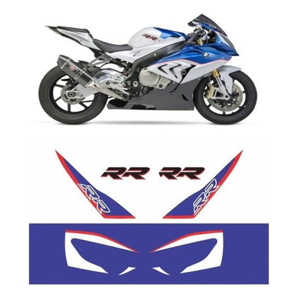Kit De Adesivos Compatível Com S1000Rr 2016 Bw201601 Cor Ade