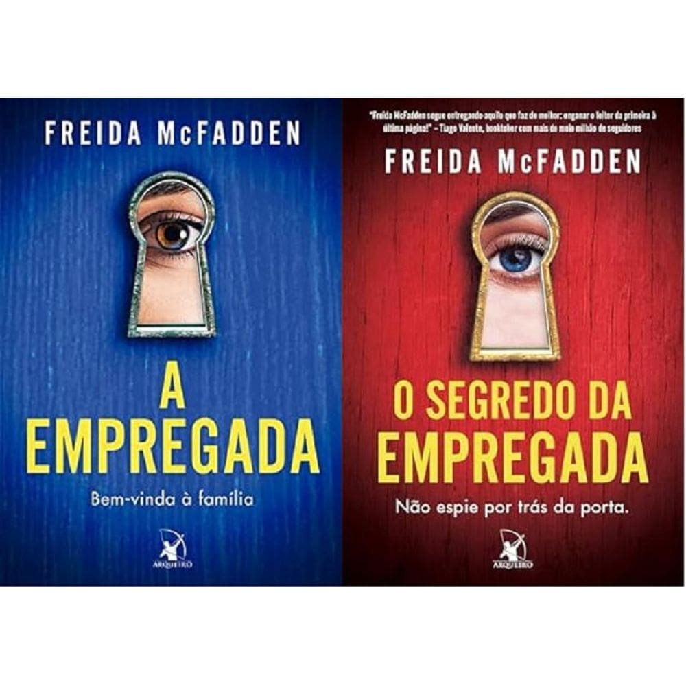 Kit 2 Livros Freida Mcfadden A Empregada + O Segredo Da