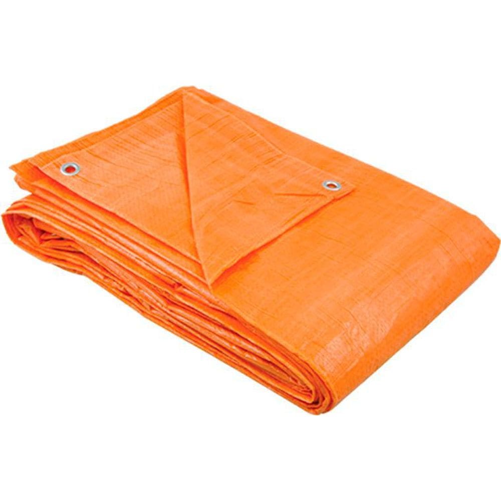 Lona Encerado Polietileno 2x2m Laranja 100µ - Resistente