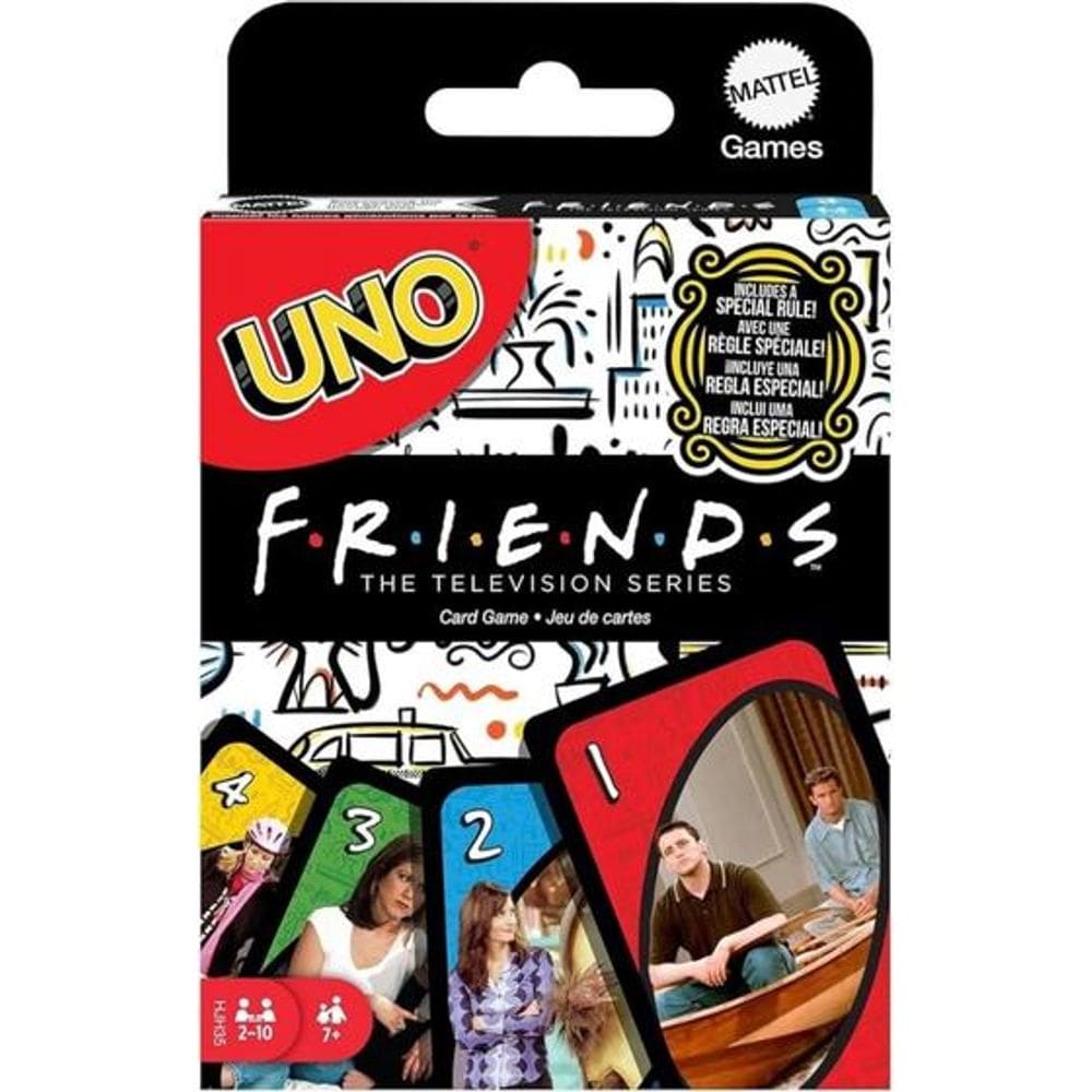 Uno Friends Jogo De Cartas - Mattel HJH35