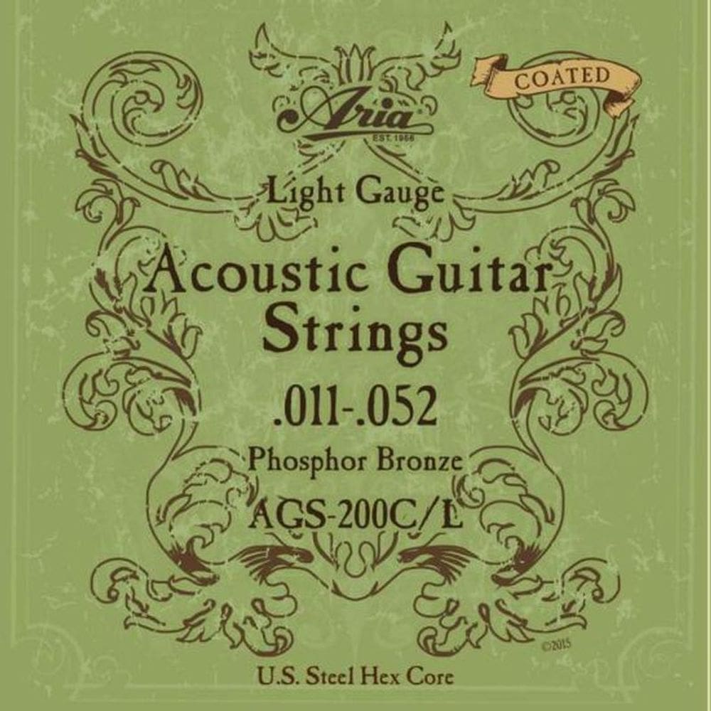 Encordoamento Para Violão Coated .011 Phosphor Bronze