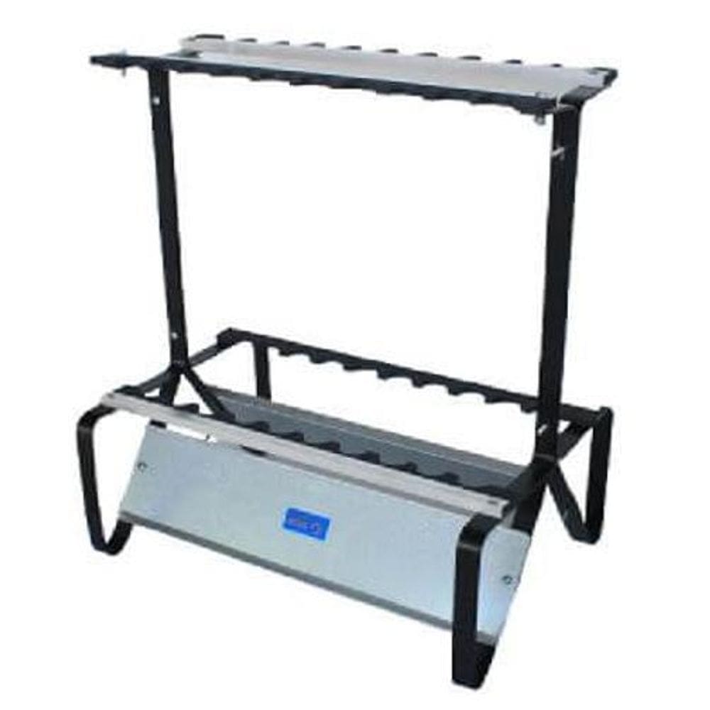 Suporte Para 20 Varas De Pesca Organizador Expositor De Chao