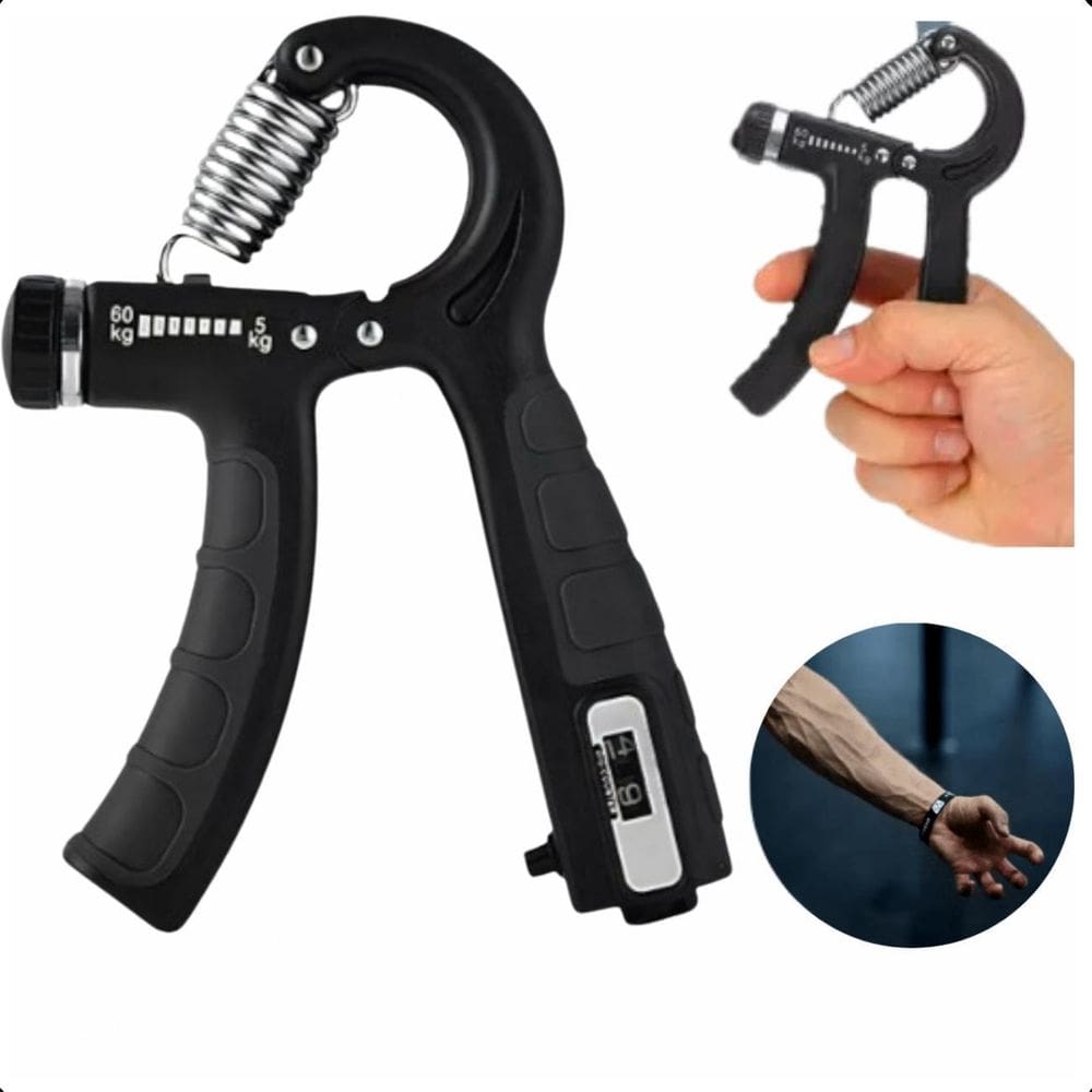 Fortalecedor Mãos Handgrip Ajustável Até 60Kg