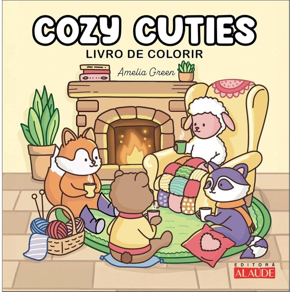 Cozy Cuties: Livro De Colorir
