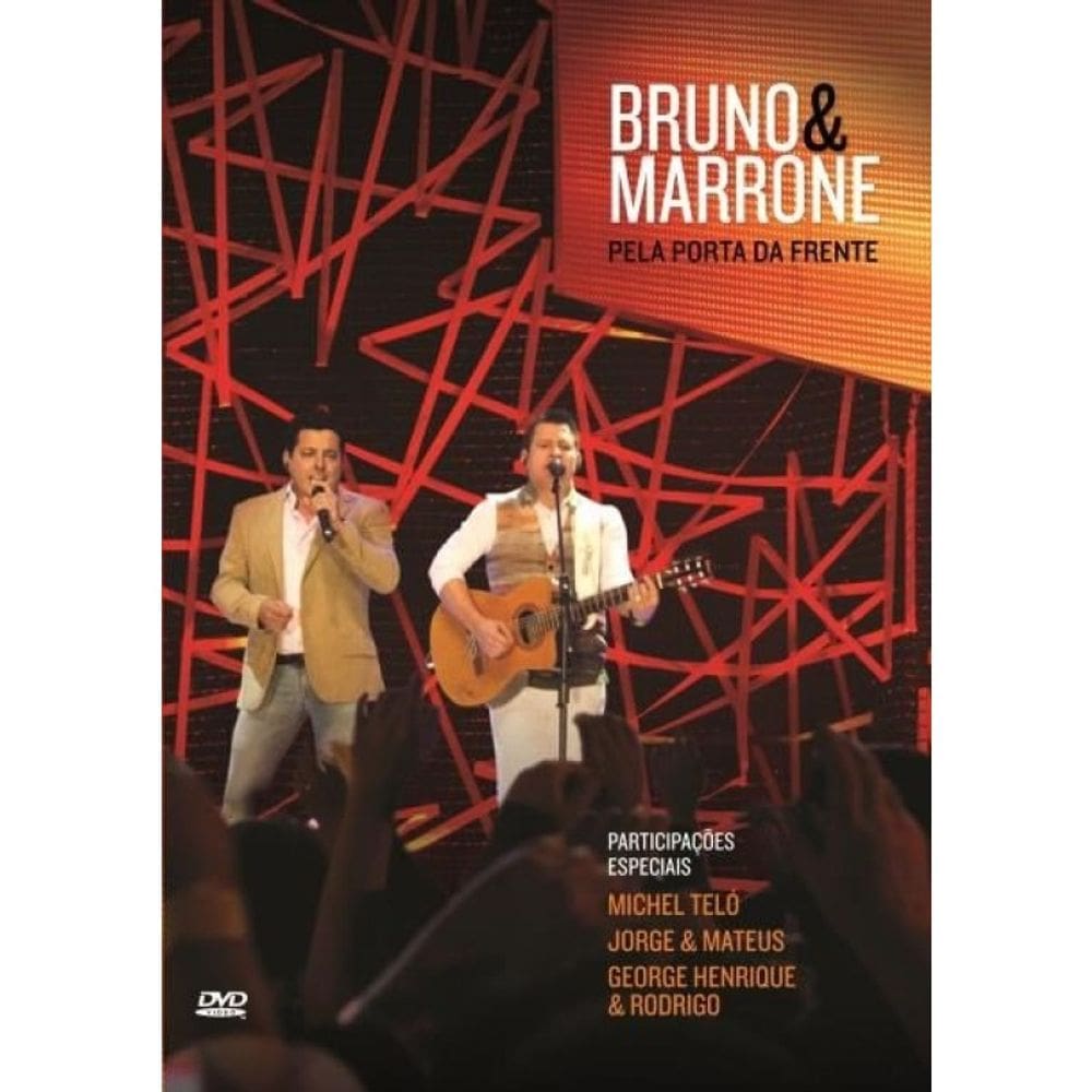 DVDeCD Bruno & Marrone - Pela Porta da Frente